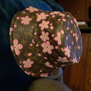 Faux Louis Vuitton bucket hat